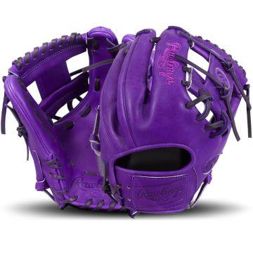 Rawlings Heart of the Hide PRO204 Purple Monochrome 11.5" Infield Glove