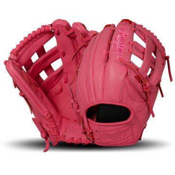 Rawlings Heart of the Hide Pink Monochrome 12.75" Outfield Glove