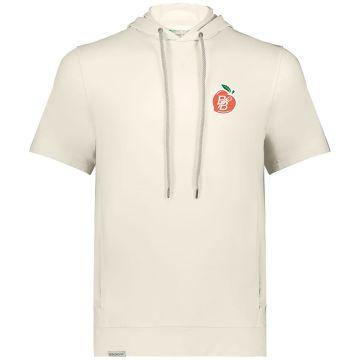 White Better Baseball Short Sleeve Hoodie