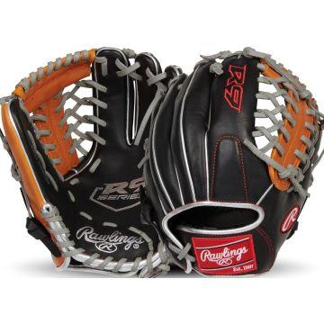 Rawlings R9 Contour Series 11.5" Infield Glove: R9115U-4BT