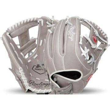 Rawlings R9 Series 11.75" Fastpitch Infield Glove: R9SB715-2G