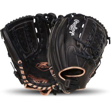 Rawlings R9 12.5" Fastpitch Softball Glove: RR9SB125-18B