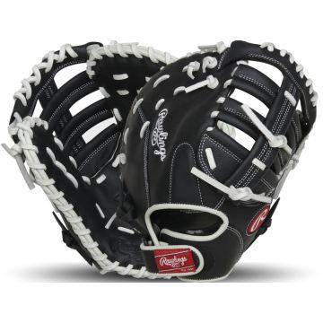 Rawlings Shut Out 12" Youth Fastpitch Softball First Base Mitt: RSOFBM12