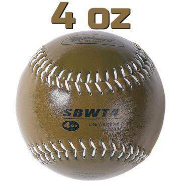 Markwort SBWT4 12 Inch 4 oz Weighted Softball