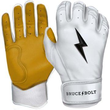 Bruce Bolt Batting Gloves Short Cuff Premium Pro