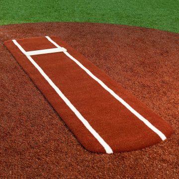Portolite Signature Softball Practice Mat w/ Spikes & Lines