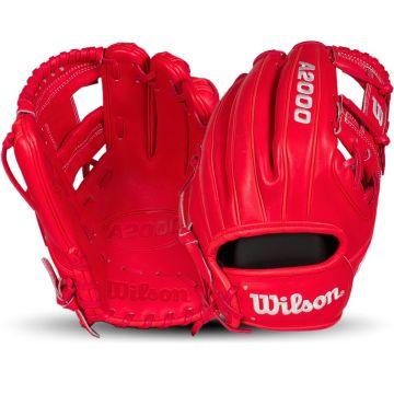 Wilson A2000 1786 Red Monochrome 11.5" Infield Glove