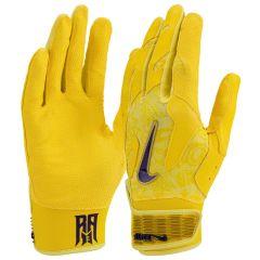 Nike Alpha Elite 2.0 Acuna Laser Orange/Midwest Gold Adult Batting Gloves
