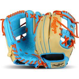 Rawlings, New York Mets Heart of The Hide Glove, 11.5-Inch, Standard, Pro I-Web, Conventional Back, Adult, Right Handed