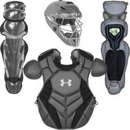 Under Armour Pro 4 Youth Catchers Gear Set: UACKCC4-JRP, Navy