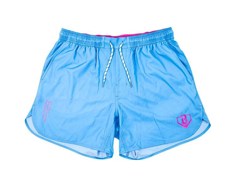 Baseball Lifestyle Blue Pro Series Shorts with Liner