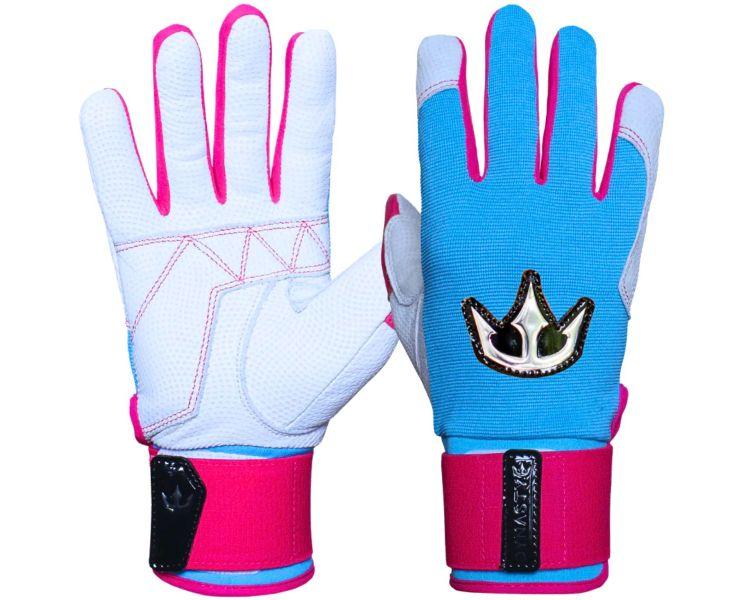 Dynasty Baseball THE BOMB SQUAD SERIES Long Cuff Batting Gloves - Cotton Candy