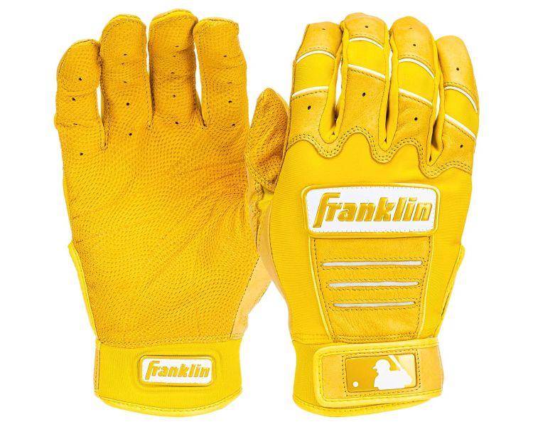 CFX Pro Adult Hi-Lite Yellow Batting Gloves