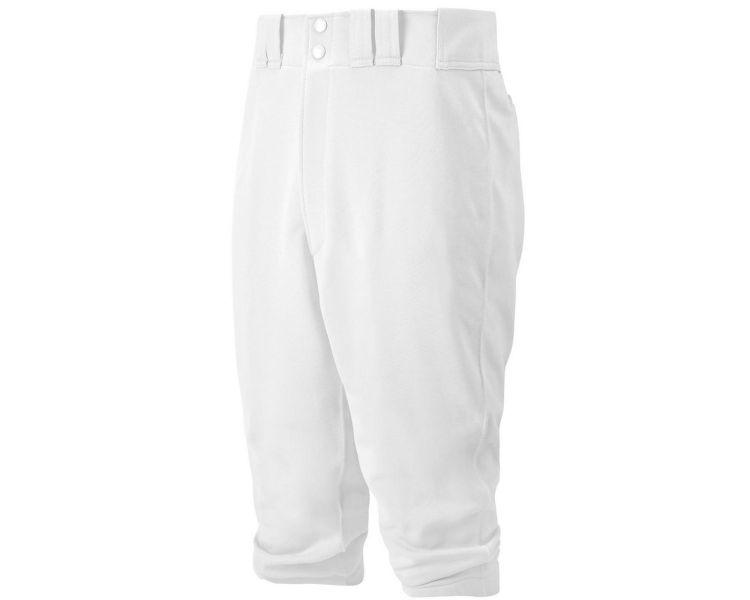 White Mizuno Youth Select Short Pant