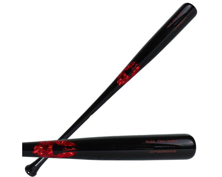 black Chandler wood bat