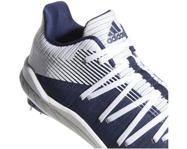 Adidas Adizero Afterburner 6 Navy White Metal Baseball Cleat Better Baseball