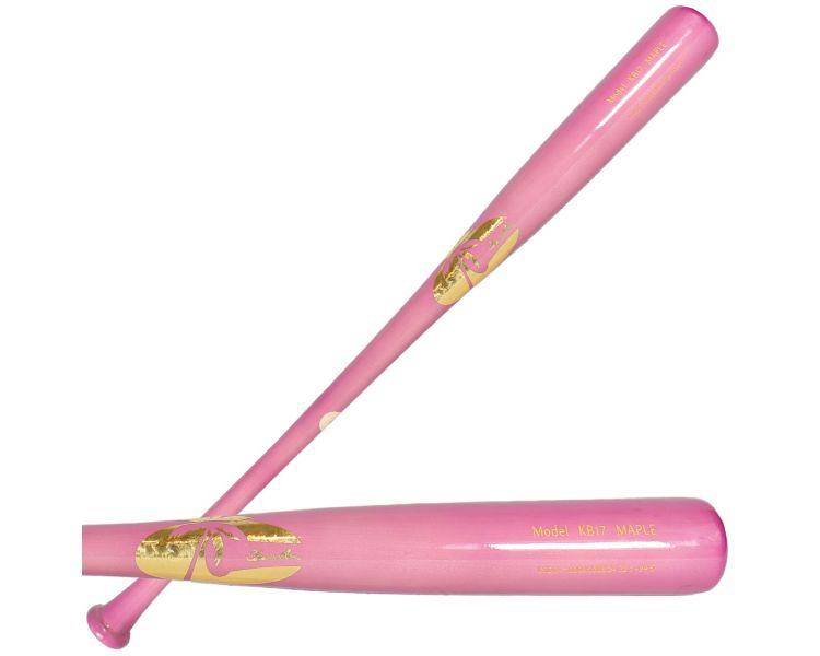 Pink Chandler KB17 Wood Baseball Bat