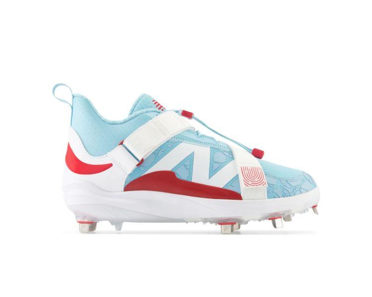 New Balance FuelCell Lindor 2 Vintage Puerto Rico Metal Cleats: LMLINDP2