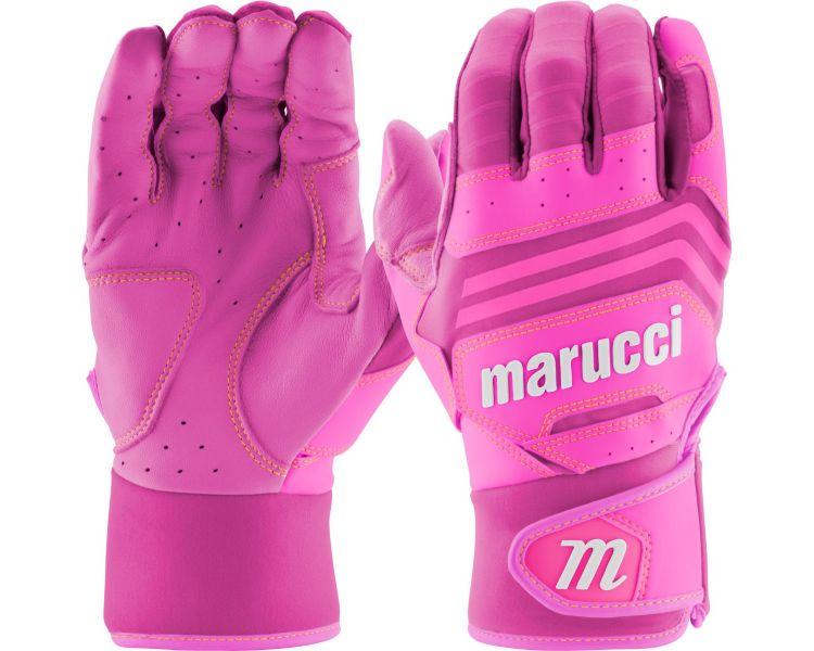 Marucci FUZN Pink Adult Batting Gloves