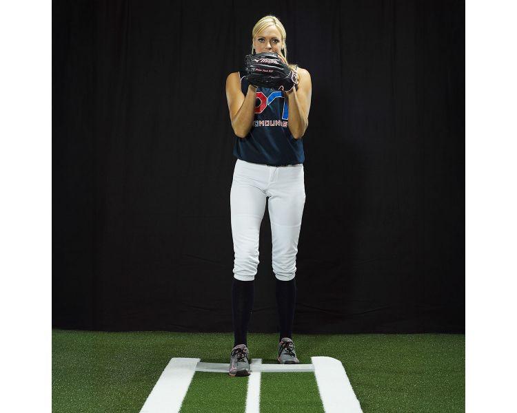 ProMounds Jennie Finch Softball Pitching Lane Pro front