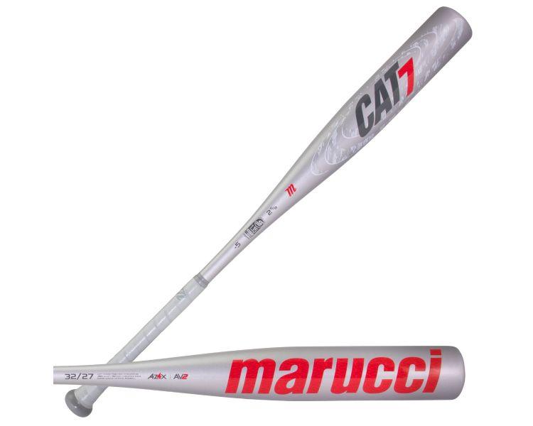 Marucci CAT 7 Silver Drop 5 USSSA Baseball Bat: MSBC725S