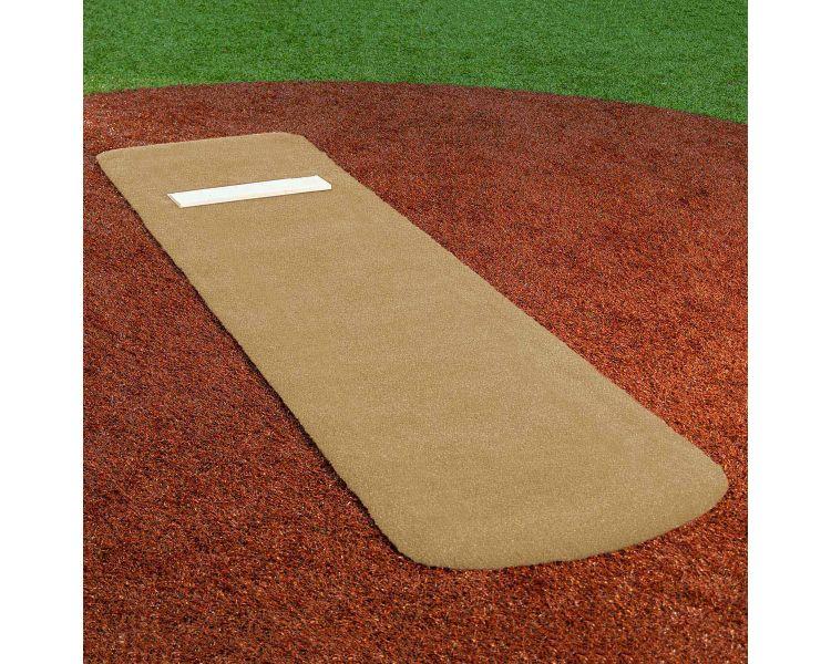 Portolite Signature Softball Practice Mat w/ Spikes & No Lines