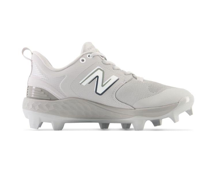 New Balance 3000 v6 Grey Molded Cleats Better Baseball Better Baseball