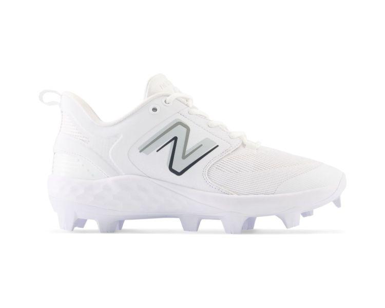 New Balance Fresh Foam 3000 v6 White Molded Men's Baseball Cleats: PL3000W6