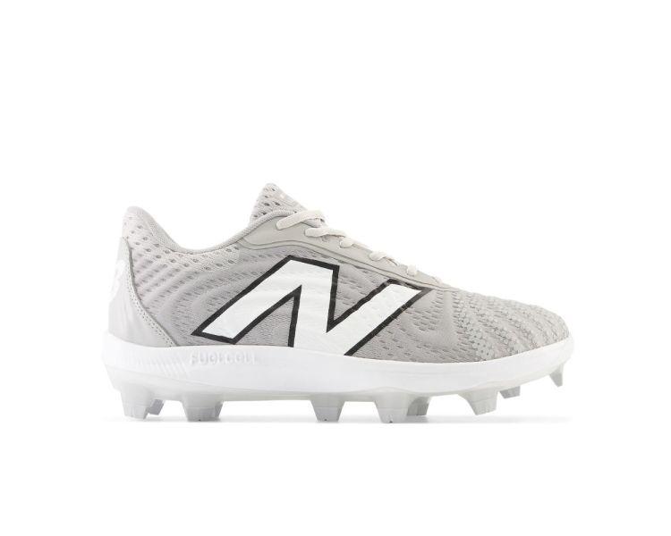 New Balance FuelCell 4040v7 Gray Molded Cleats: PL4040G7