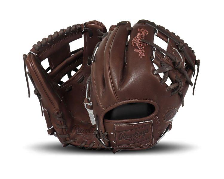 Rawlings Heart of the Hide PRO204 Chocolate Brown Monochrome 11.5" Infield Glove