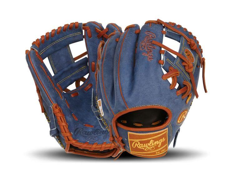 Rawlings Heart of the Hide Denim 11.5" Infield Glove