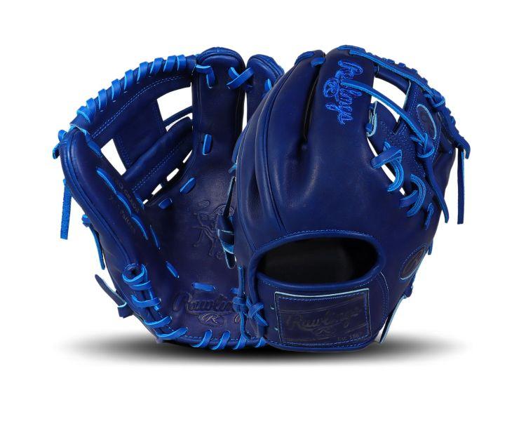 Rawlings Heart of the Hide PRO204 Royal Blue Monochrome 11.5" Infield Glove