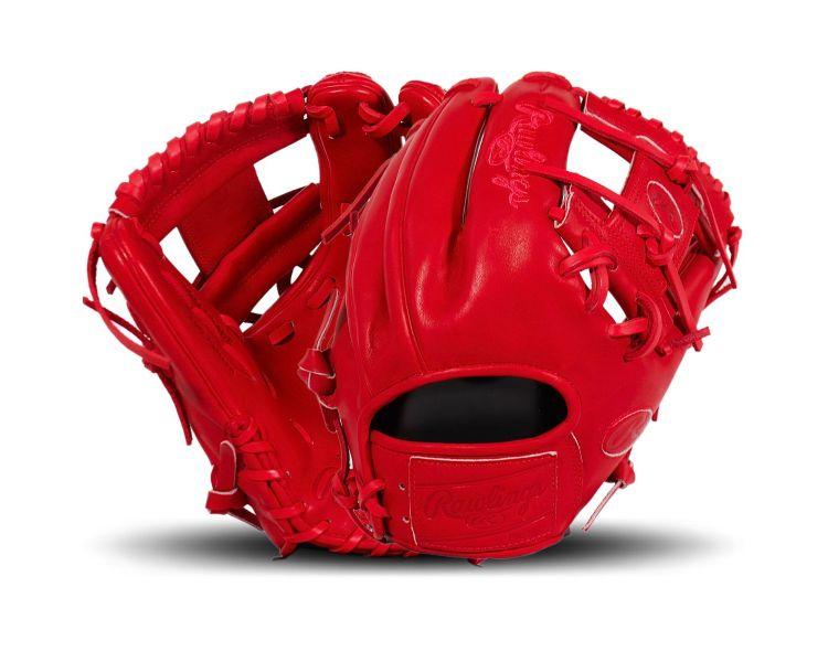 Rawlings Heart of the Hide PRO204 Scarlet Monochrome 11.5" Infield Glove