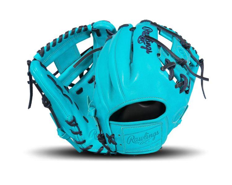 Rawlings Heart of the Hide PRO204 Teal Monochrome 11.5" Infield Glove