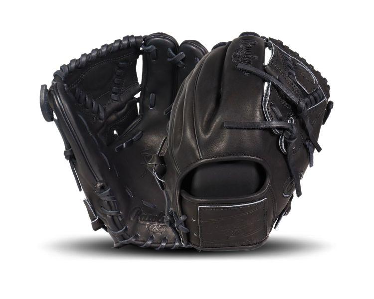 Rawlings Heart of the Hide Black Monochrome 11.75" Pitcher's Glove