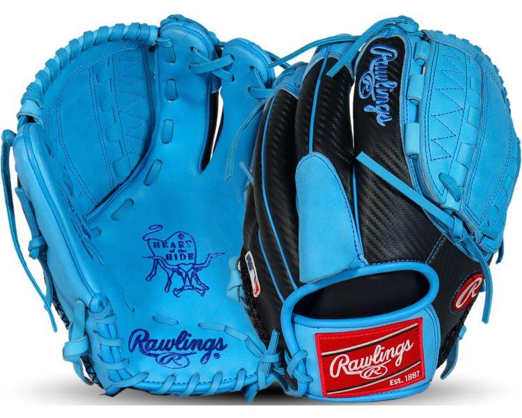 Rawlings Heart of the Hide Black Ice 12 Inch Pitcher's Glove