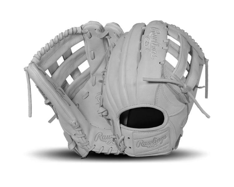 Rawlings Heart of the Hide White Monochrome 12.75" Outfield Glove