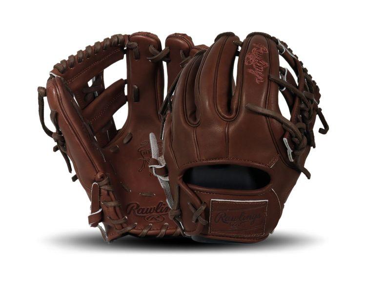 Rawlings Heart of the Hide PRO314 Chocolate Brown Monochrome 11.5" Infield Glove