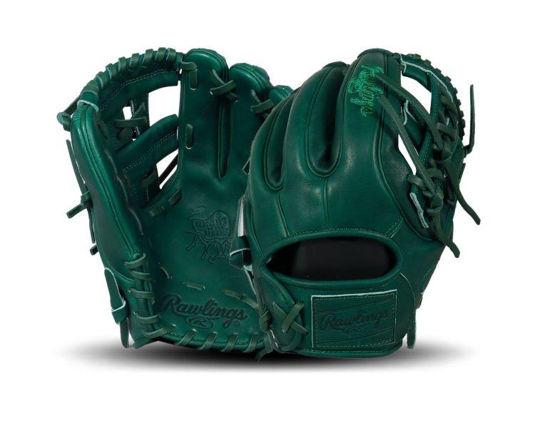 Rawlings Heart of the Hide PRO314 Dark Green Monochrome 11.5" Infield Glove