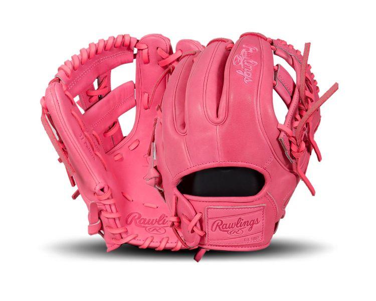 Rawlings Heart of the Hide PRO314 Pink Monochrome 11.5" Infield Glove