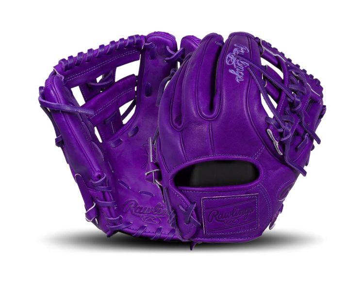 Rawlings Heart of the Hide PRO314 Purple Monochrome 11.5" Infield Glove