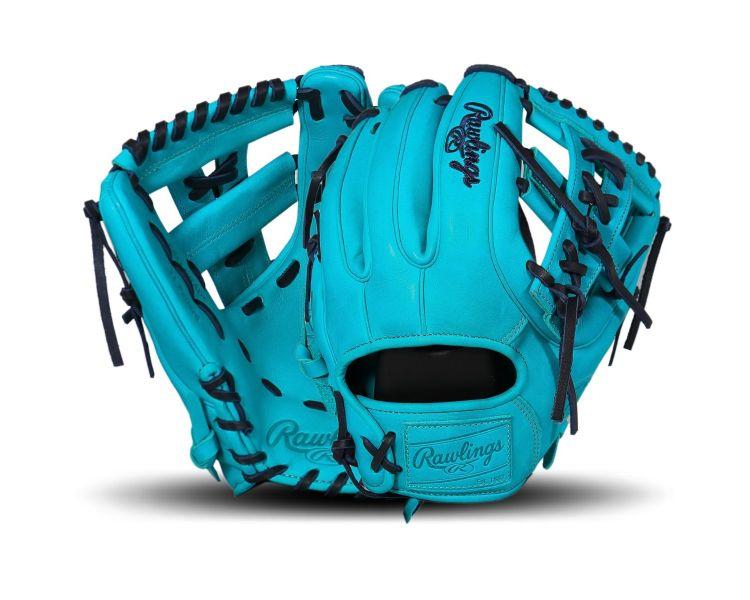 Rawlings Heart of the Hide PRO314 Teal Monochrome 11.5" Infield Glove