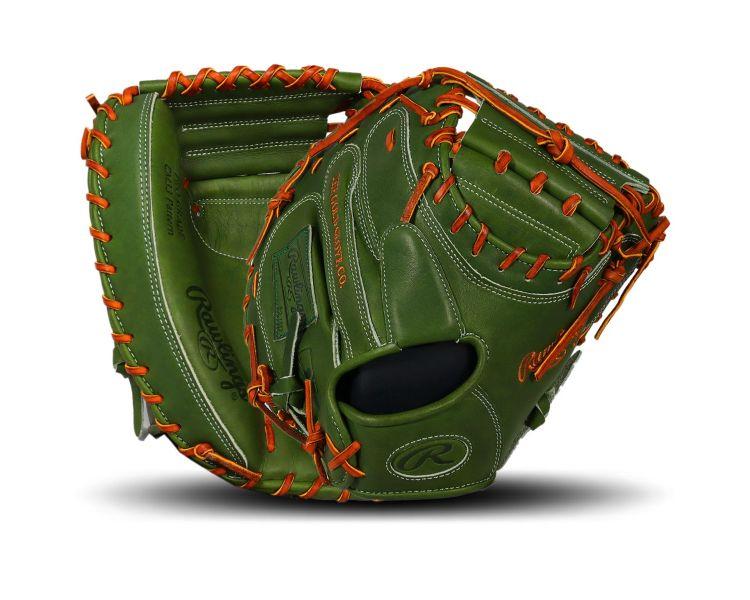 Rawlings Heart of the Hide Military Green Monochrome 33" Catcher's Mitt