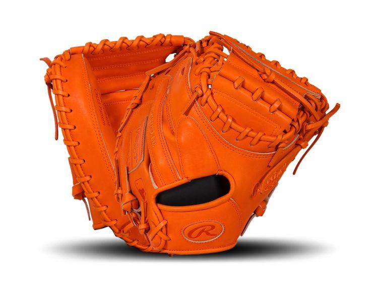 Rawlings Heart of the Hide Orange Monochrome 33" Catcher's Mitt