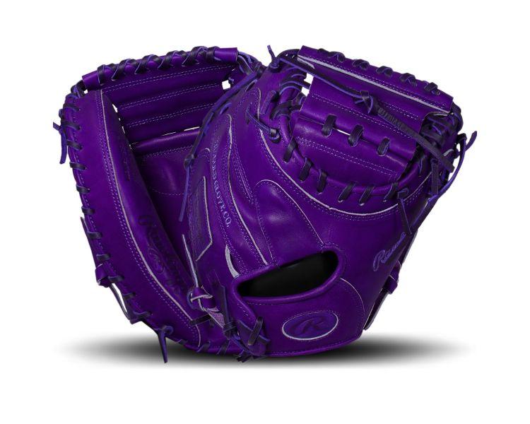 Rawlings Heart of the Hide Purple Monochrome 33" Catcher's Mitt