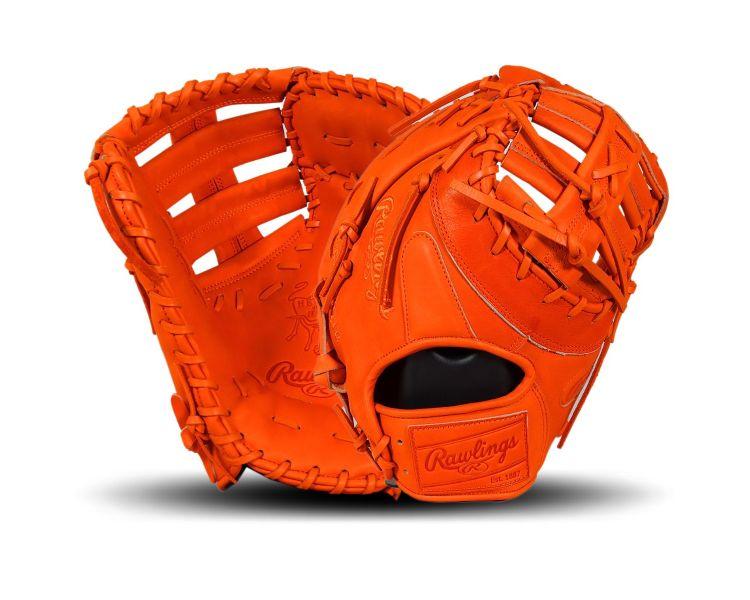 Rawlings Heart of the Hide Orange Monochrome 13" First Base Glove