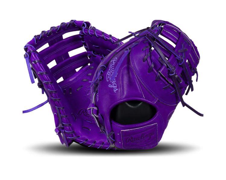 Rawlings Heart of the Hide Purple Monochrome 13" First Base Glove