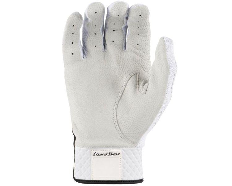 Lizard Skins Batting Gloves Pro Knit White Better Baseball Better Baseball