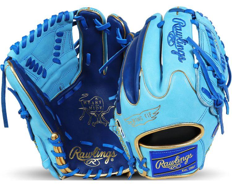 Blue rawlings baseball glove online