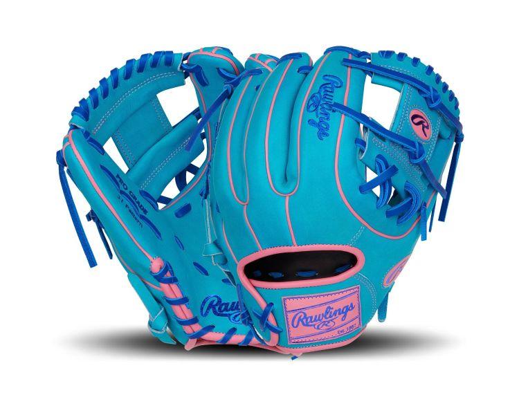 Rawlings Heart of the Hide Vibrant Series 11.5" Infield Glove: PROR314-2TEP